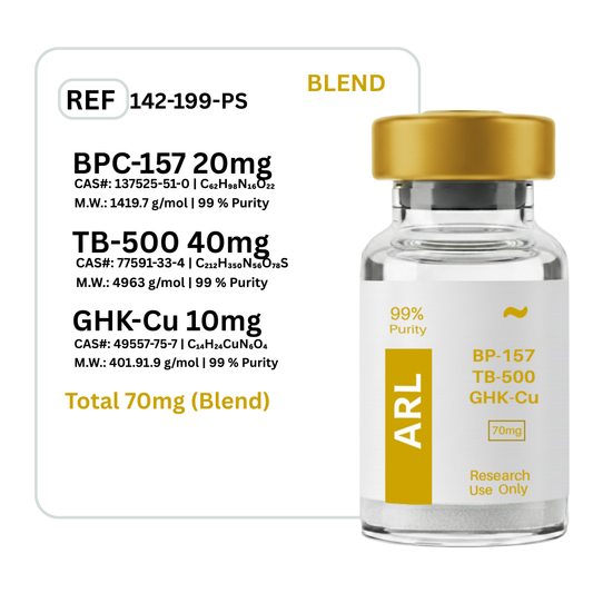 BPC-157 + TB-500 + GHK-Cu